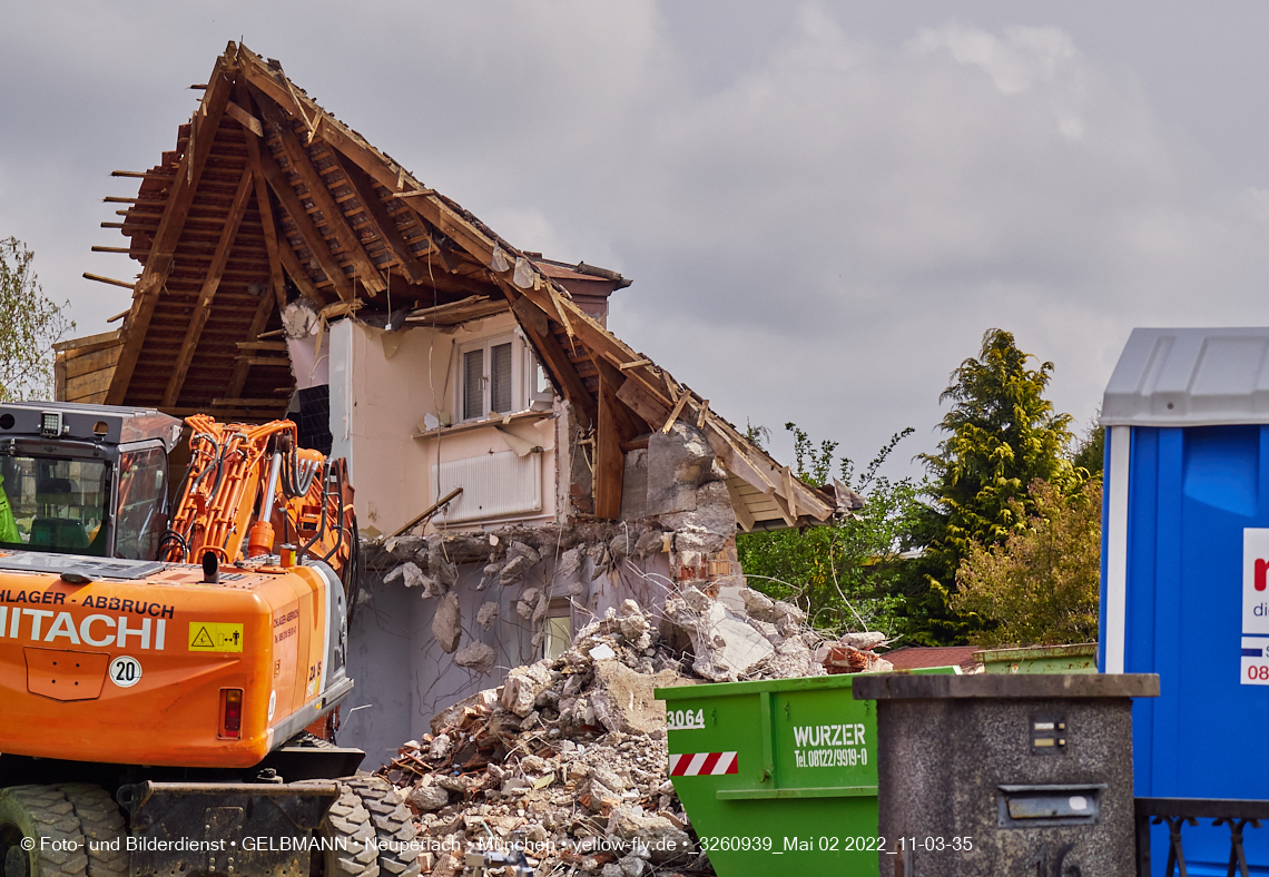 02.05.2022 - Baustelle Niederalmstraße 16